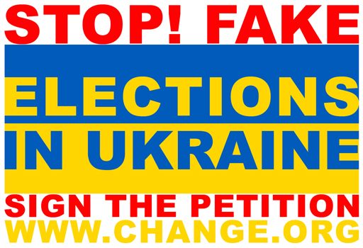 Fake Elections in Ukraine, March-April, 2019